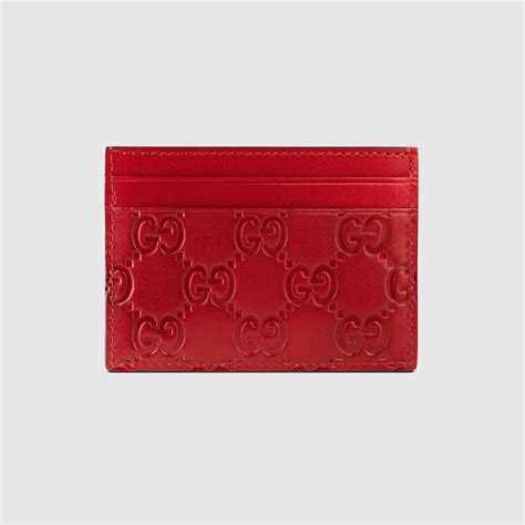 gucci cardcase|Gucci signature card case.